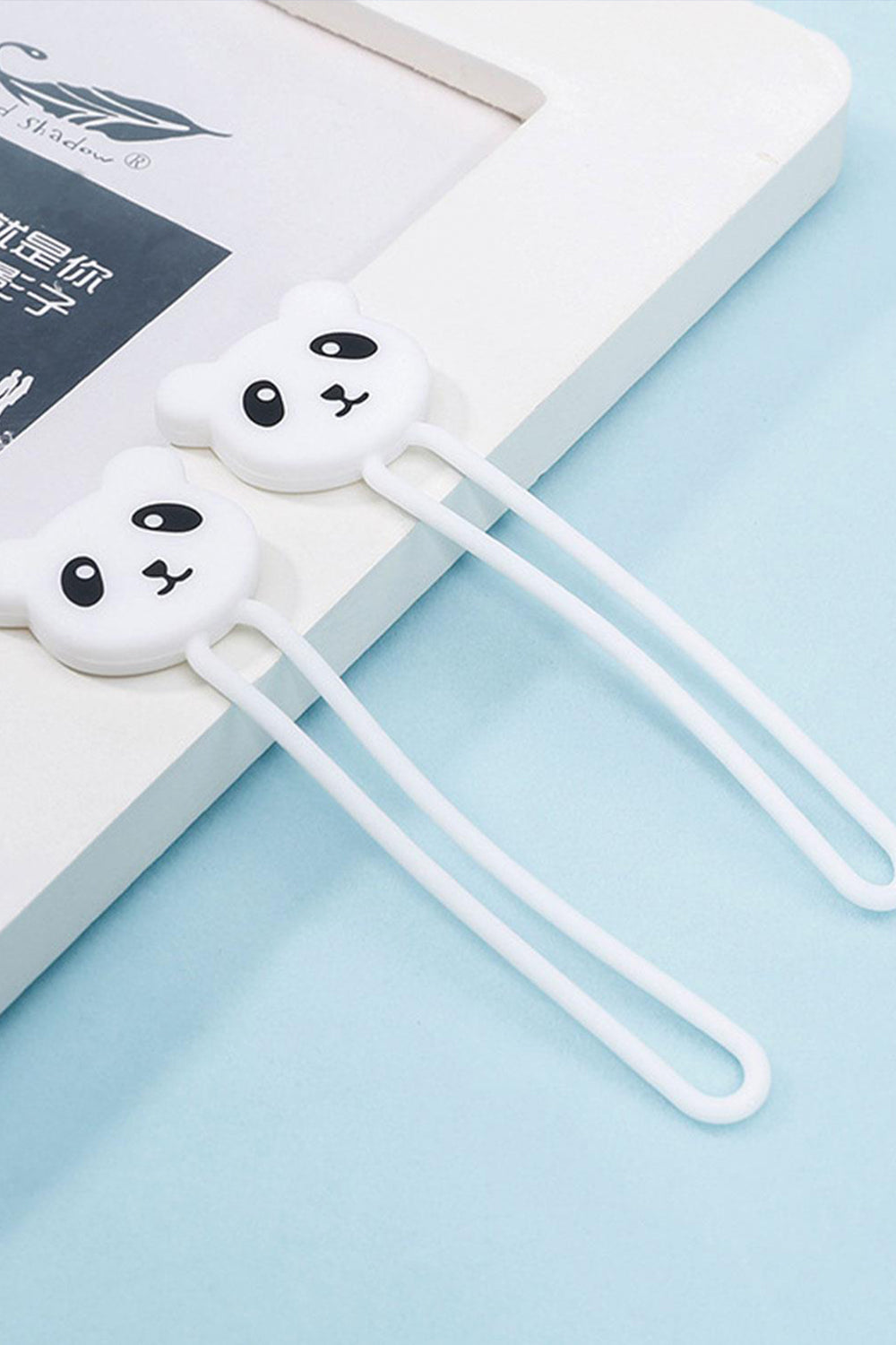 Cartoon Cord Cable Organiser | White