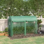 Tomato Greenhouse W/ Double Doors & Windows 3x1x2m