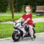 Honda Licensed 6v Kids Electric Motorbike Ride On Car For 3-5 Years | White