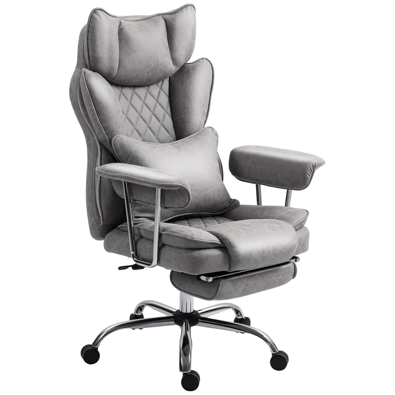High Back Desk Chair | Grey