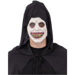 White Eyed Smiling Demon Latex Mask