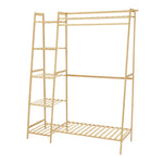 Bamboo Bedroom Garment Clothes Rack | Large | Natural