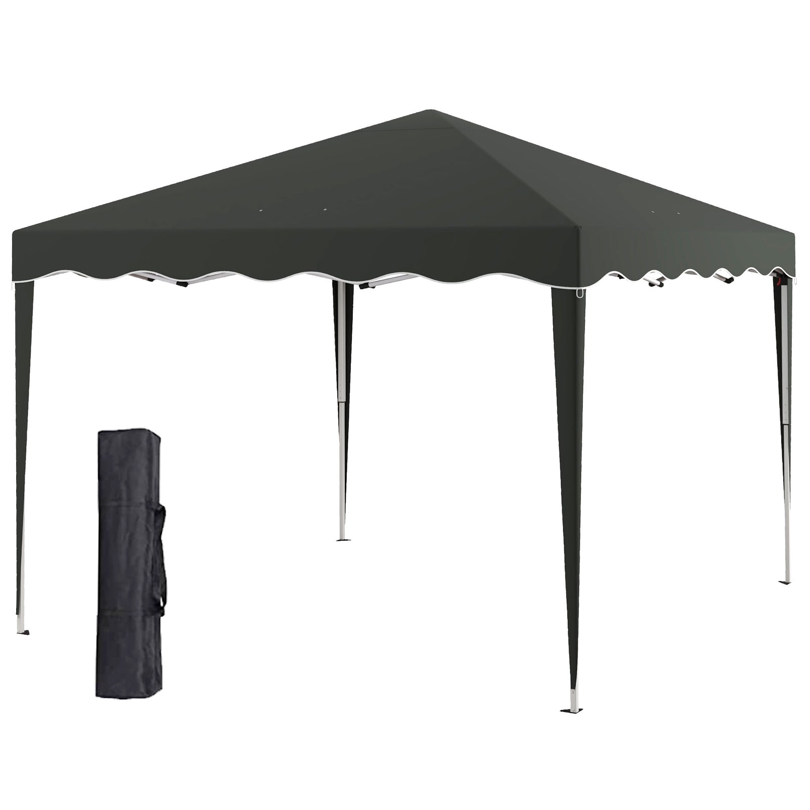 3x3(m) Pop Up Gazebo Marquee Tent For Garden W/ Carry Bag