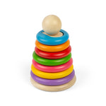 Wooden Secret Shape Stacker Puzzle