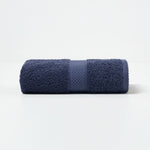 Turkish Cotton 500gsm Towel | Hand Towel | Navy Blue