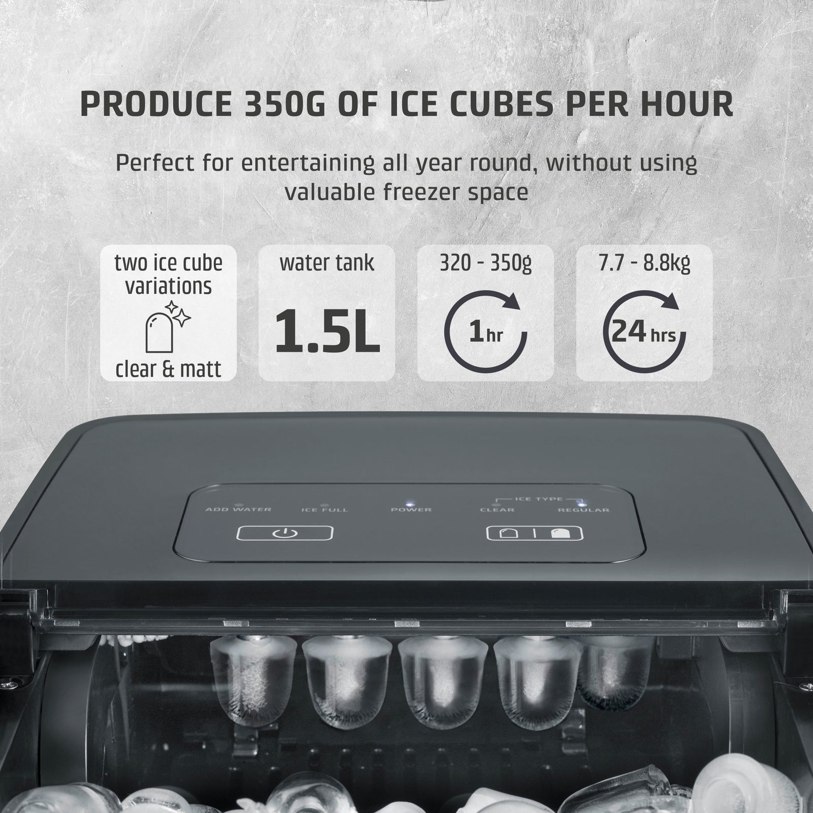 Clear Ice Advanced Ice Cube Maker
