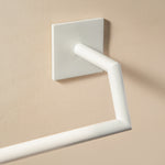 Architect Sp Double Bar Towel Rack, Matte Black, Minimalist Style