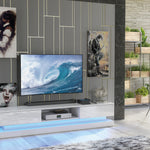 Bloom Tv Unit 180cm With Led Lights | White