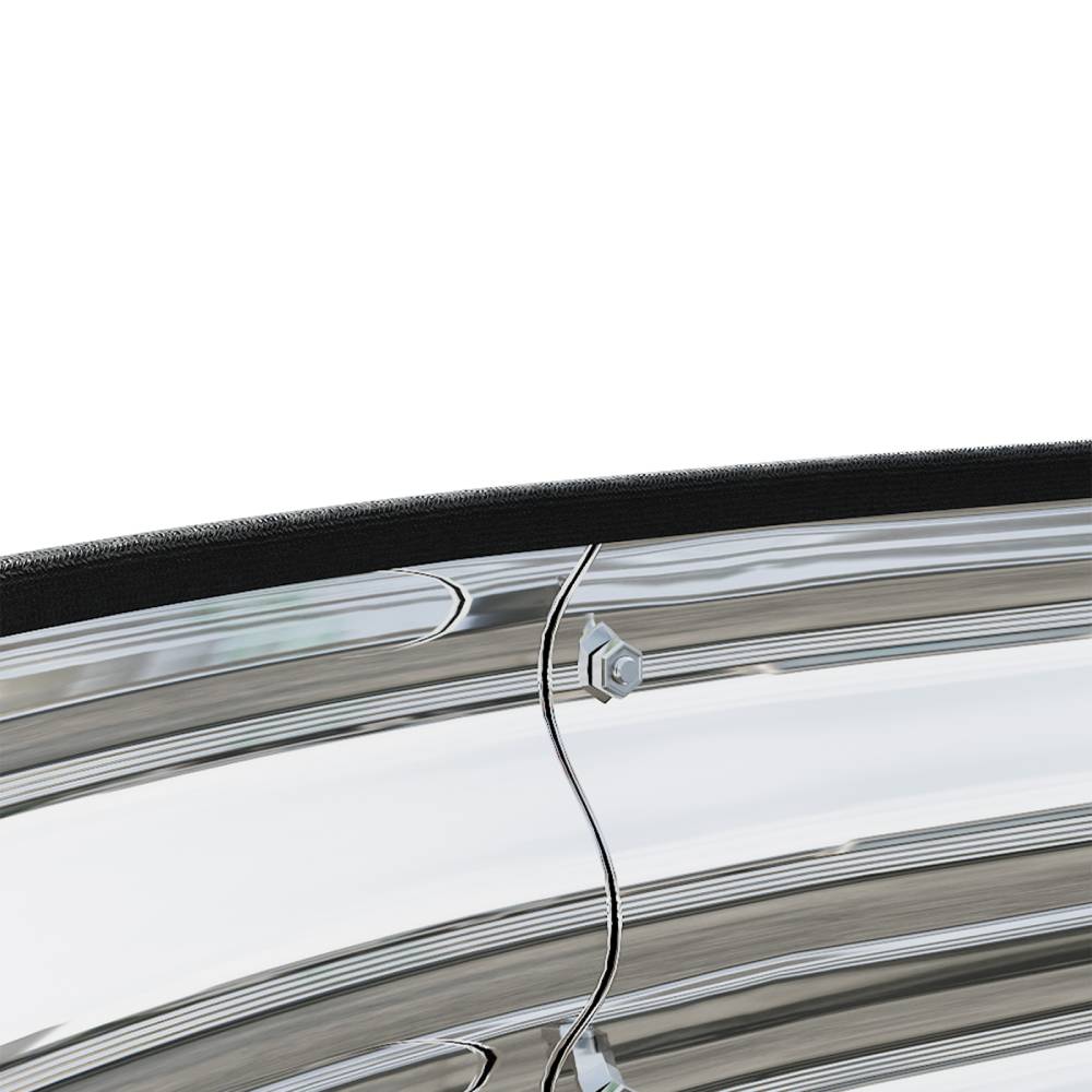 Galvanized Metal Raised Garden Bed – Elevated Planter Box With Safety Edging, Silver, 120cm/160cm W X 80cm D X 30cm H | Small | Silver