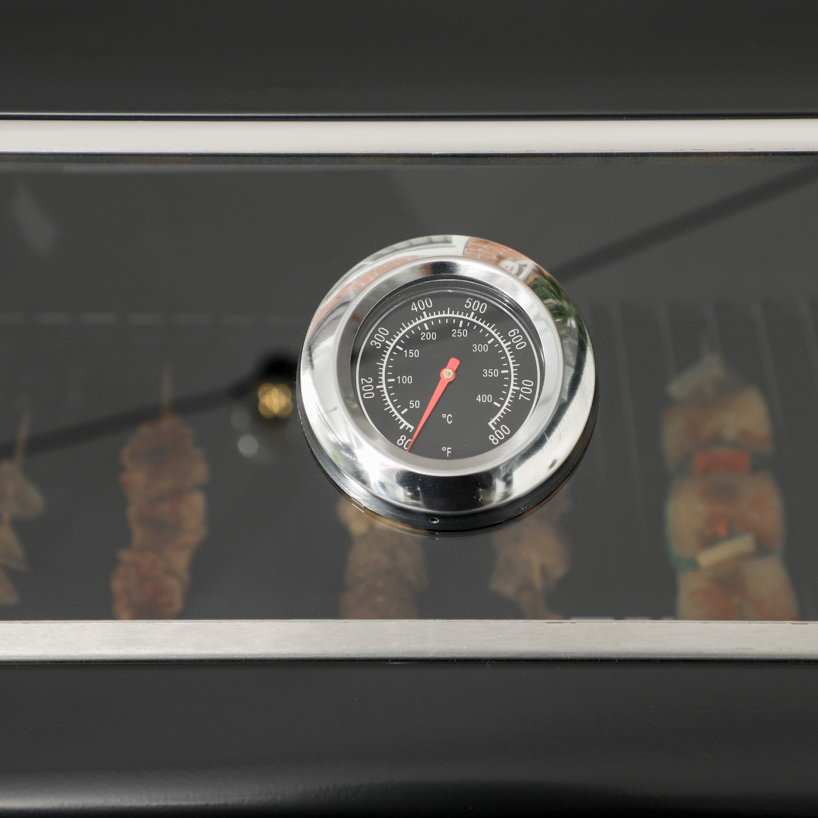 3 Burner Gas Bbq, Trolley, 9kw, Black | Black