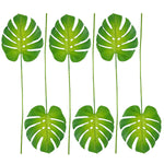 Pack Of 6 X 55cm Single Artificial Monstera