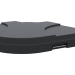 4pc Parasol Base, Up To 72kg, Black
