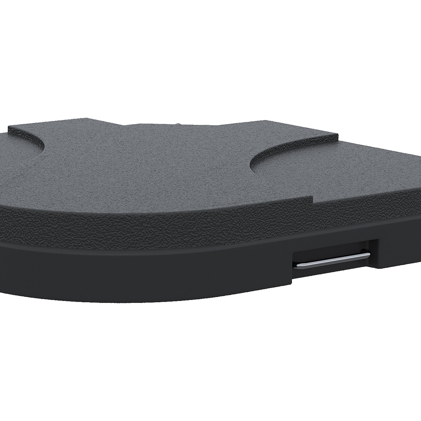 4pc Parasol Base, Up To 72kg, Black