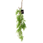 Artificial 100cm Hanging Maidenhair Fern Plant Dark Green