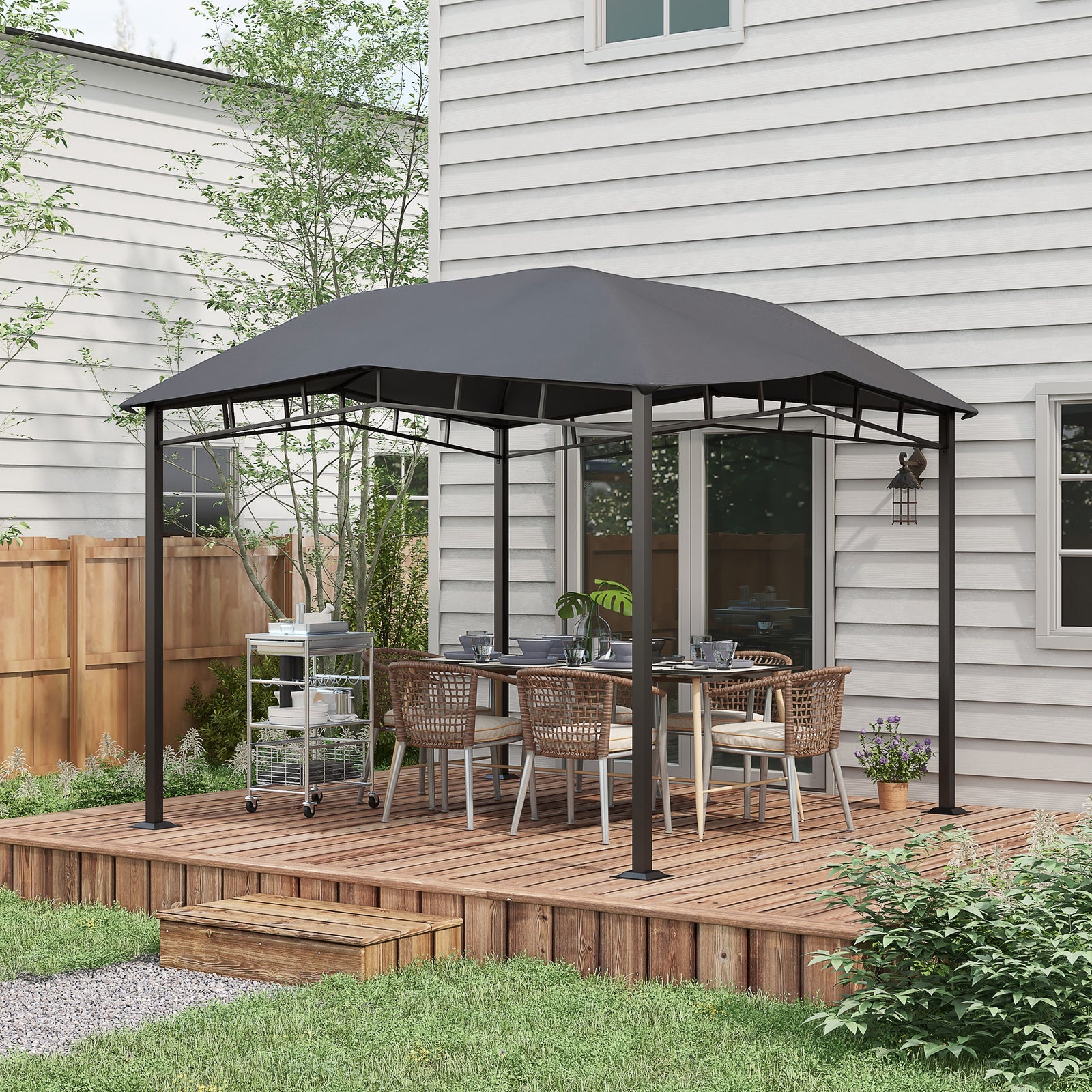 3x3m Outdoor Gazebo Pavilion