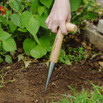 Stainless Steel Dibber, Ash Wood T-handle, 28 Cm | 28cm
