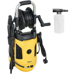 1800w Pressure Washer W/ Reel | Yellow