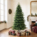 HOMCOM Geneva Fir Hinged Xmas Tree With Branch Tips