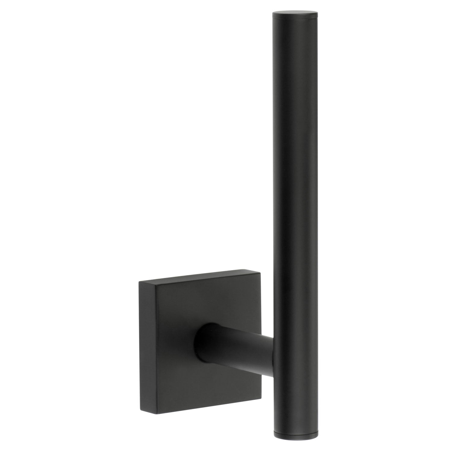 Wall Mounted Toilet Roll Holder For Bathroom Toilet Paper | Black