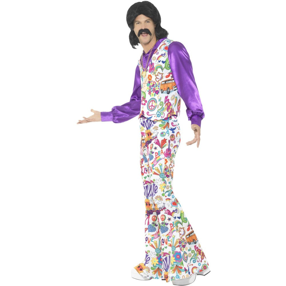 60s Groovy Hippie Costume | Large