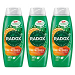 Shower Gel Feel Refreshed With Eucalyptus & Citrus Scent - 450 Ml, 3pk | 3 | Green