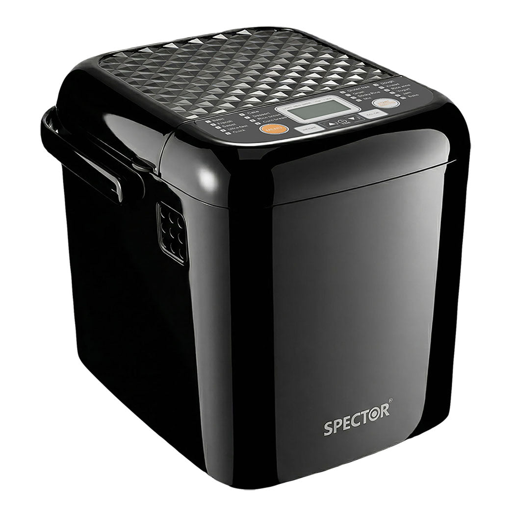 Spector 19 In 1 Bread Maker 1.2lb Bread Machine Low Noise 500w Timer Non Stick
