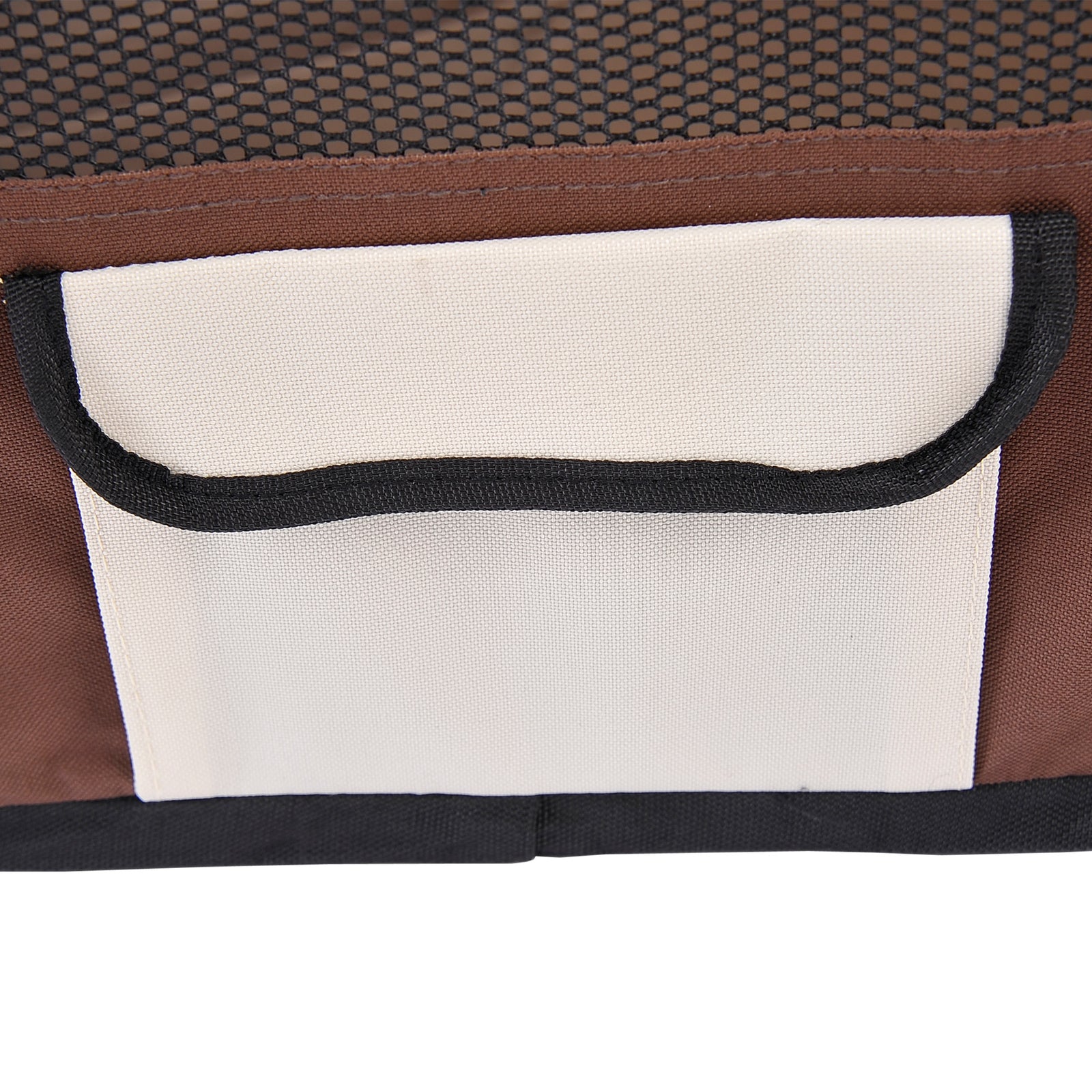 Fabric Pet Puppy Dog Cat Rabbit Pig Guinea Playpen Play Pen Run | Brown
