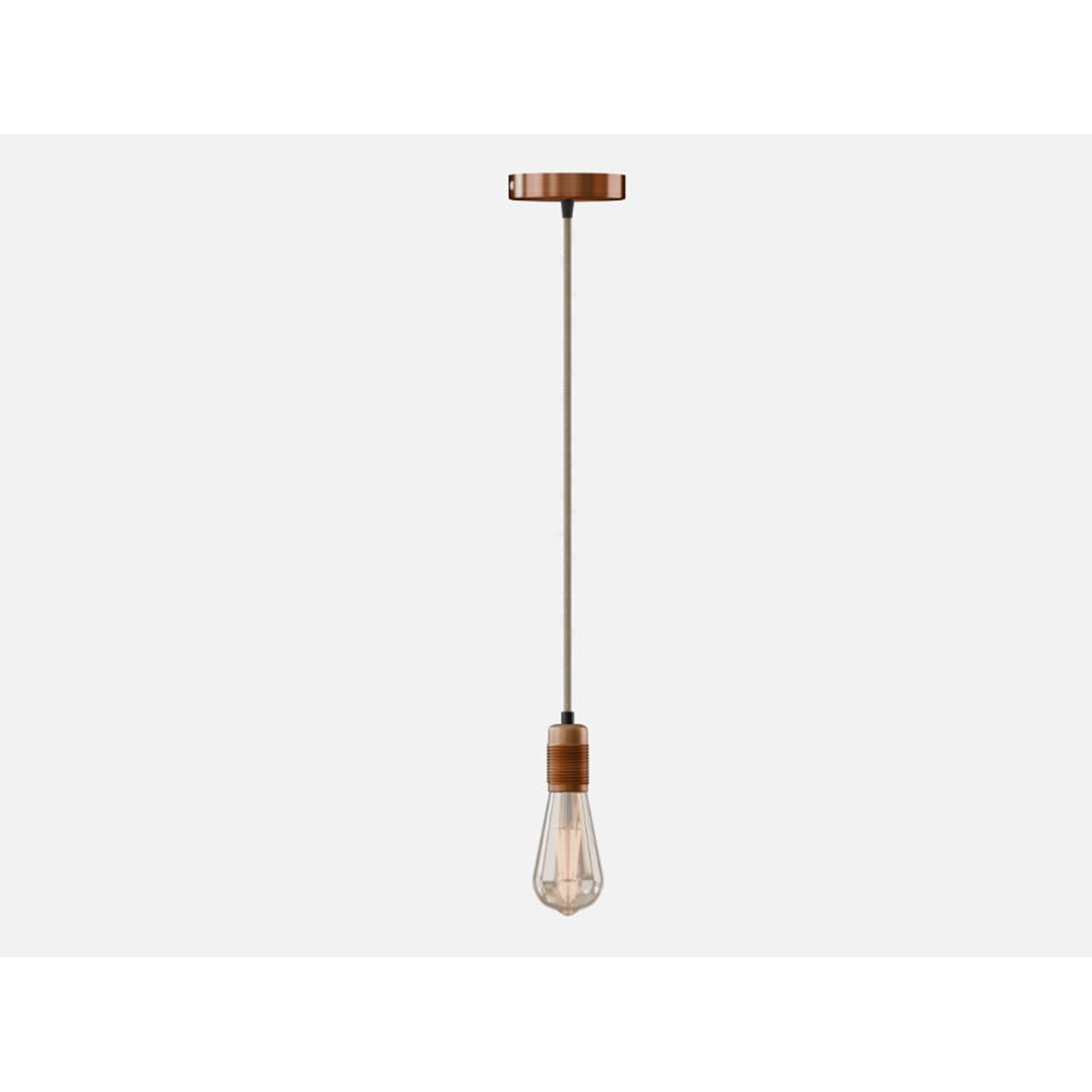 Bath Plus TB+ Adjustable Industrial Hemp Rope Pendant Light
