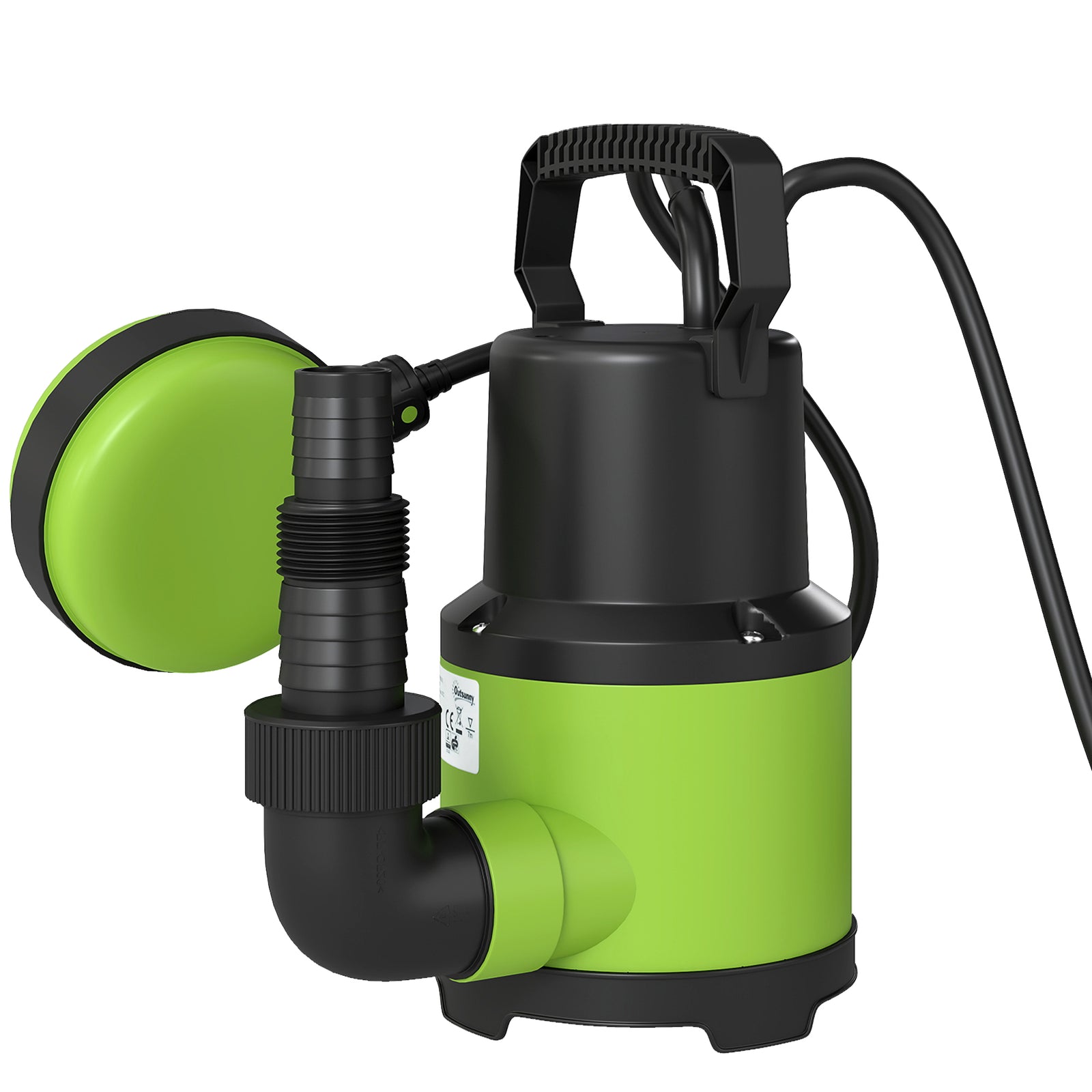 Water Pump With Float Switch, 9000l/h Electric Sump Pump