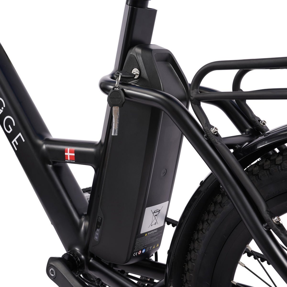 Herlev Auto 2026 City E-bike, Automatic 3-speed, Belt Drive | One Size | Charcoal Black