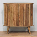Solid Mango Wood Soba Nordic Cabinet