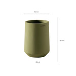 Toothbrush Holder Big & Durable Polyresin Saona Collection | Vulcano