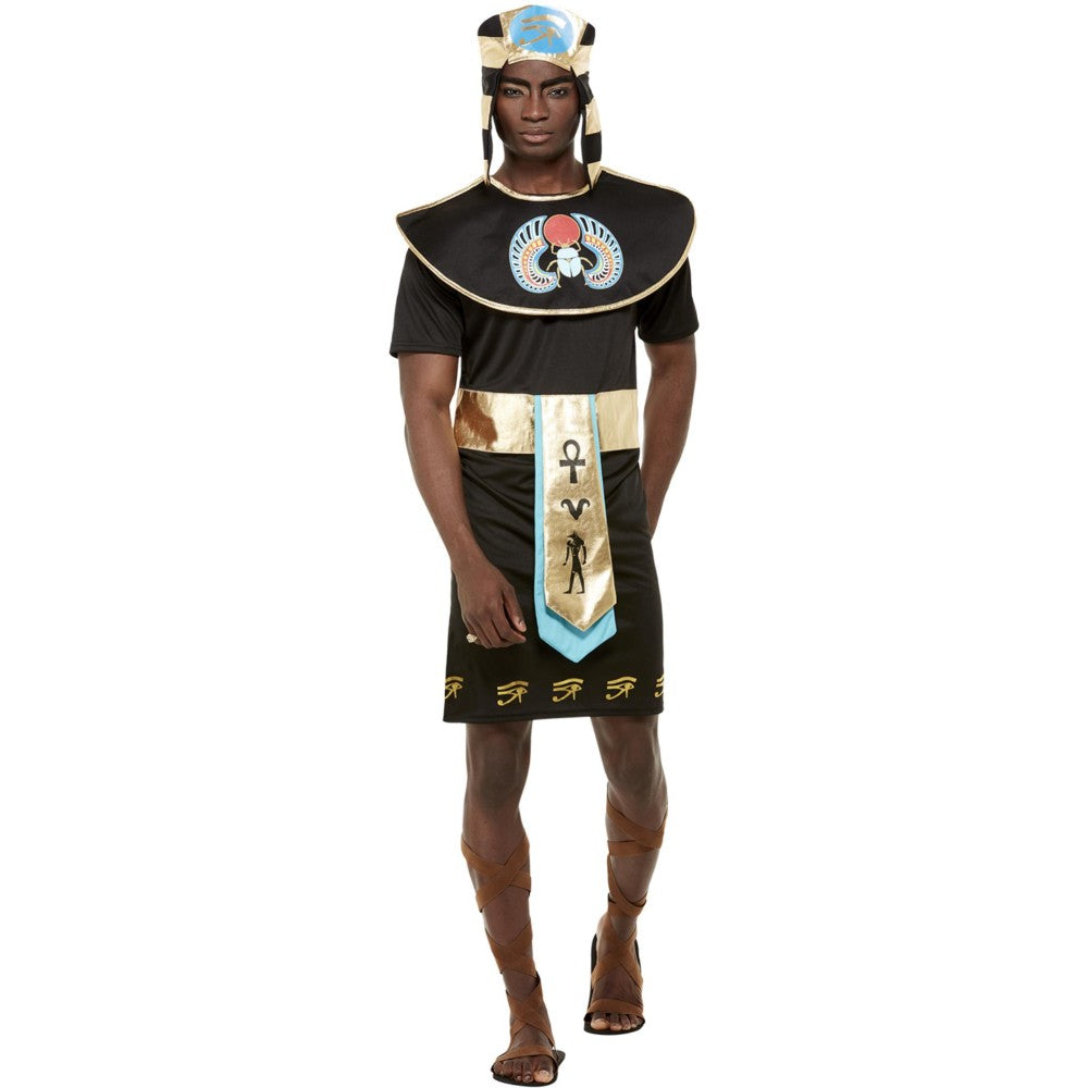 Egyptian King Costume, Black | Medium