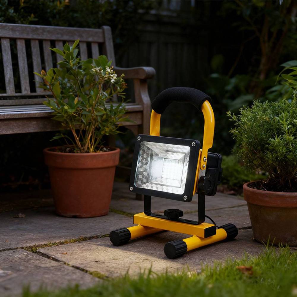 Rechargeable Led Floodlight – 270° Wide Angle, 3 Modes, Ip65 Weatherproof, Portable Outdoor Light
