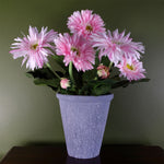 Artificial Pink Potted Daisy Flowering Plant