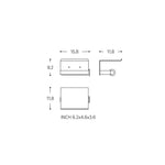 Paper Holder With Cover Matt Stainless Steel Architect Sp