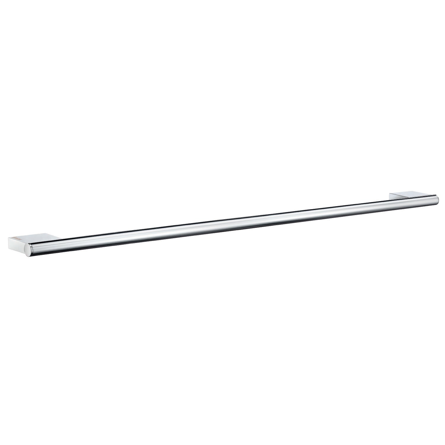Polished Chrome Towel Rail Wall Mounted Bathroom Storage | Single | Polished Chrome
