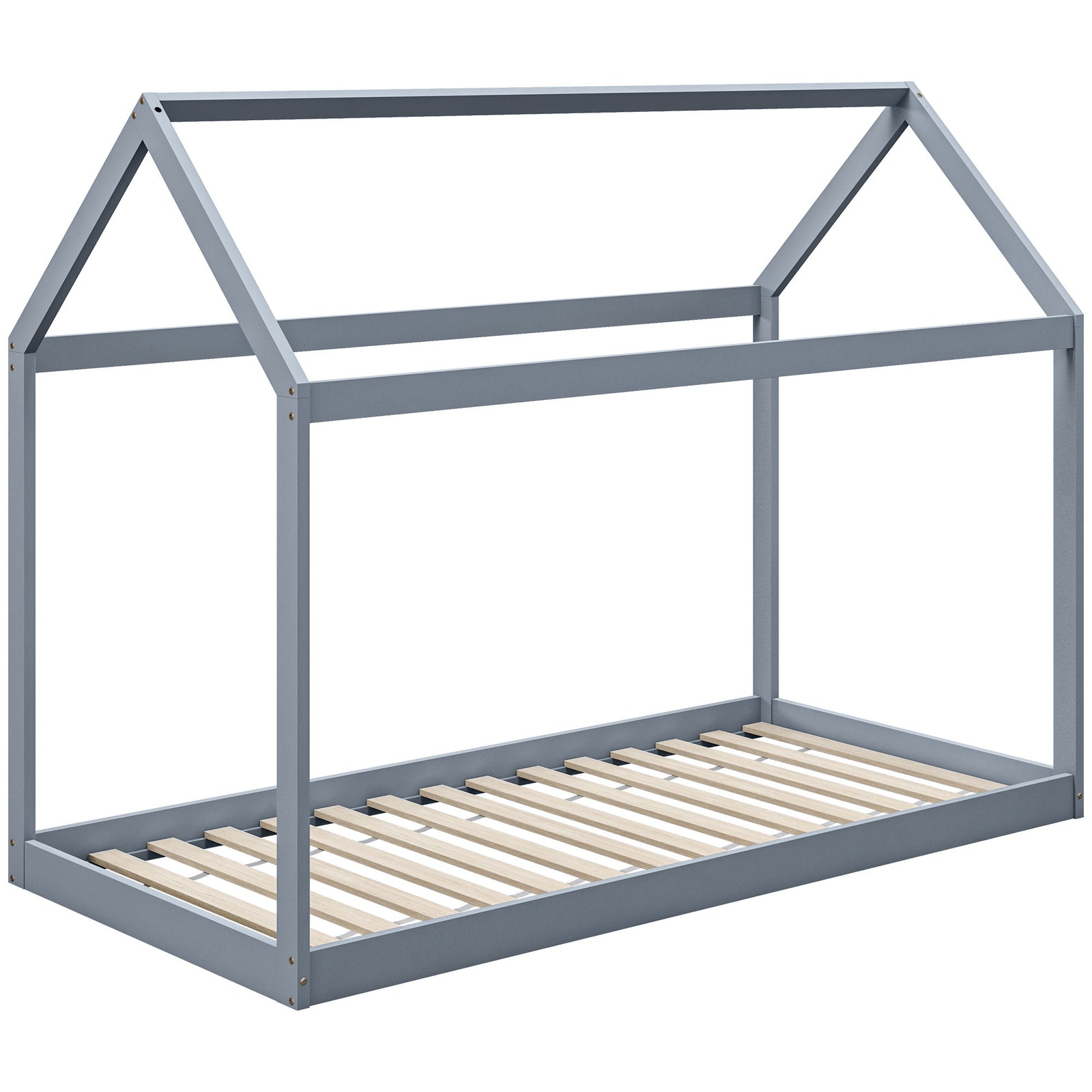 Wooden Single Bed Frame With Tree House Style | Single