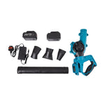 Cordless Handheld Leaf Blower With 2 Batteries And Charger