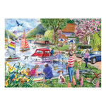 The House of Puzzles Waterside Inn Big 500 Piece Jigsaw Puzzle