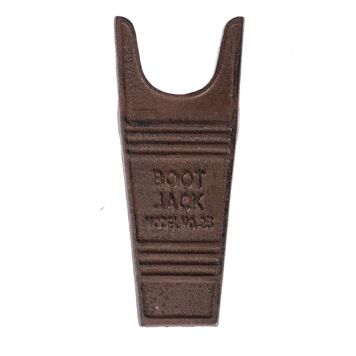 HOMESCAPES Cast Iron Boot Jack And Scraper