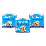Andrex Toilet Rolls Classic Clean Fragrance-free 2 Ply Toilet Paper