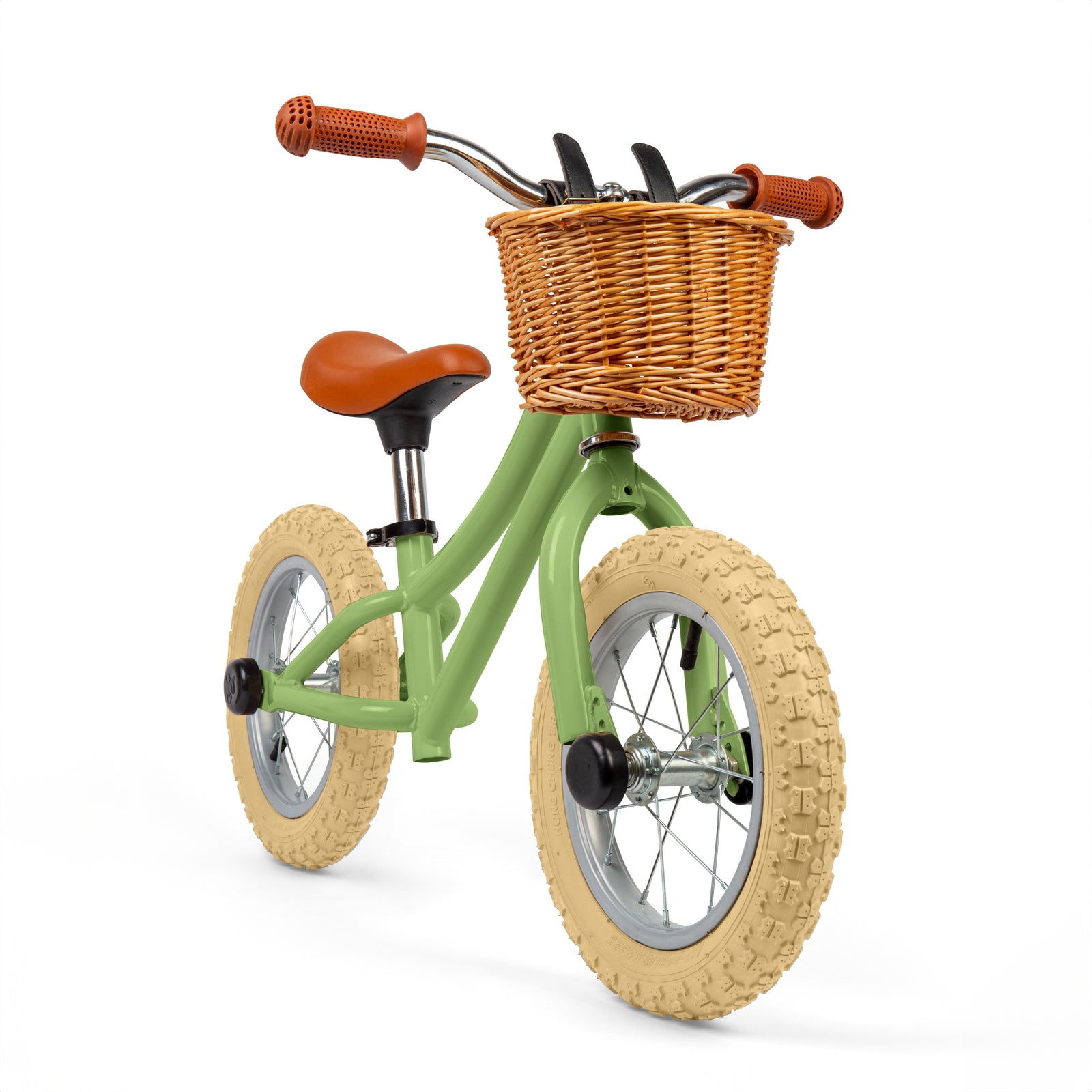 Green Balance Bike For Toddlers
