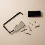 Toilet Roll Holder, Screw-in Or Self-adhesive, Matt Black Next Collection