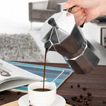 6 Cup Stovetop Espresso Maker Italian Moka Pot