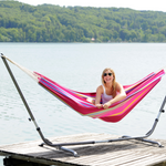 Barbados Natura Double Cotton Traditional Garden Hammock With Bag