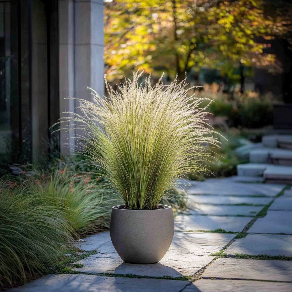 Mexican Feather Grass - Stipa Tenuifolia 'Pony Tails' - H20-30cm - ⌀9cm | Set-of-6 | Green