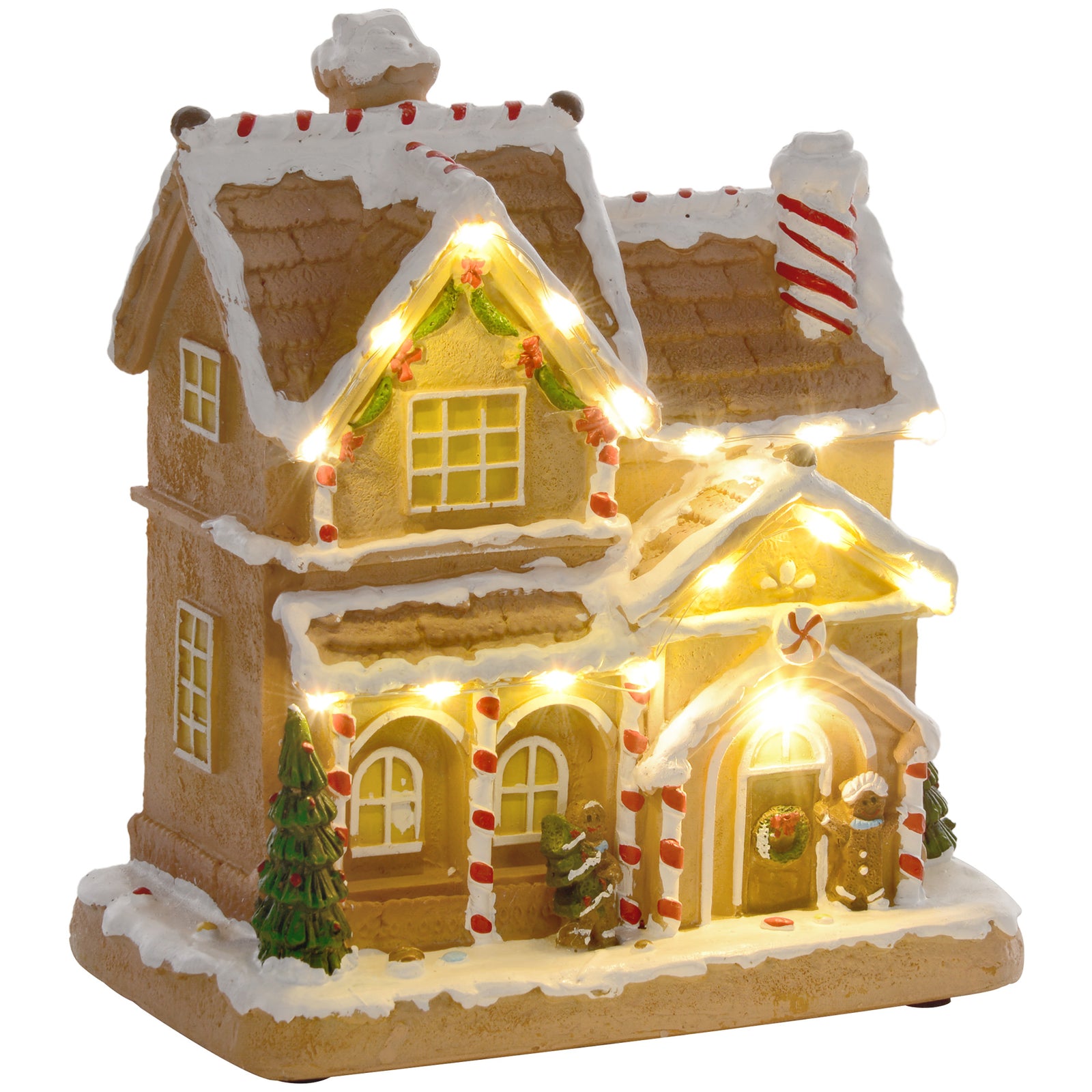 Lighted And Musical Christmas Candy House