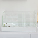 Turtle Tank, Glass Tank W/ Basking Platform, Reptile Habitat