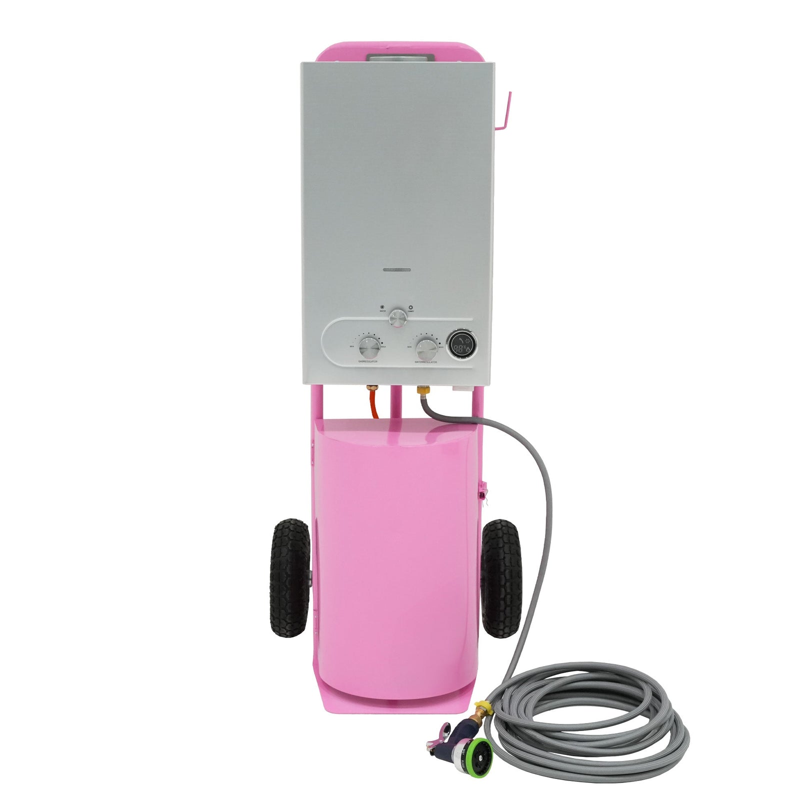 Deluxe Portable Horse Shower | Pink